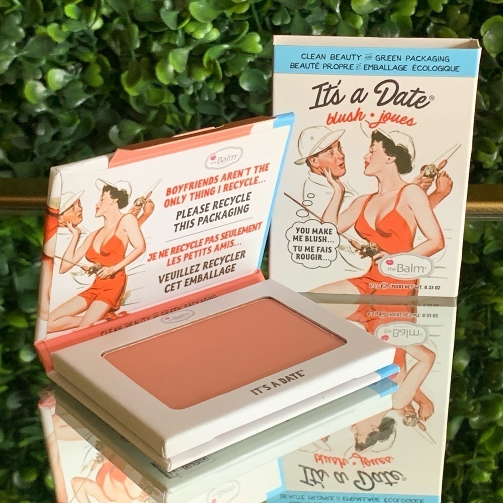 theBalm IT'S A DATE Blush | NEW | Full Size | The Balm | Peach | Its a Date